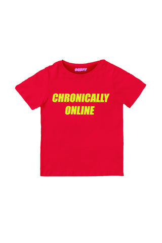 CHRONICALLY ONLINE ADULT TEE