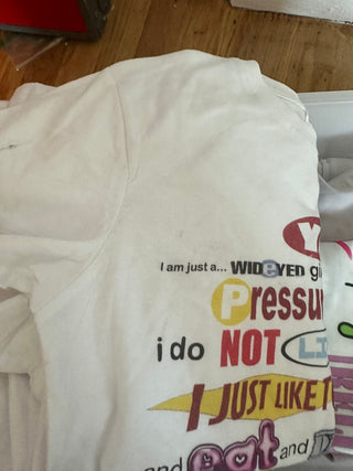 YES IM JUST A GIRL TEE