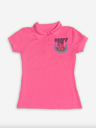 GIRL VS INTERNET Fitted Polo