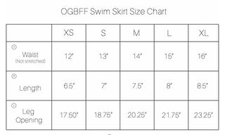 OGBFF Swim Skirt