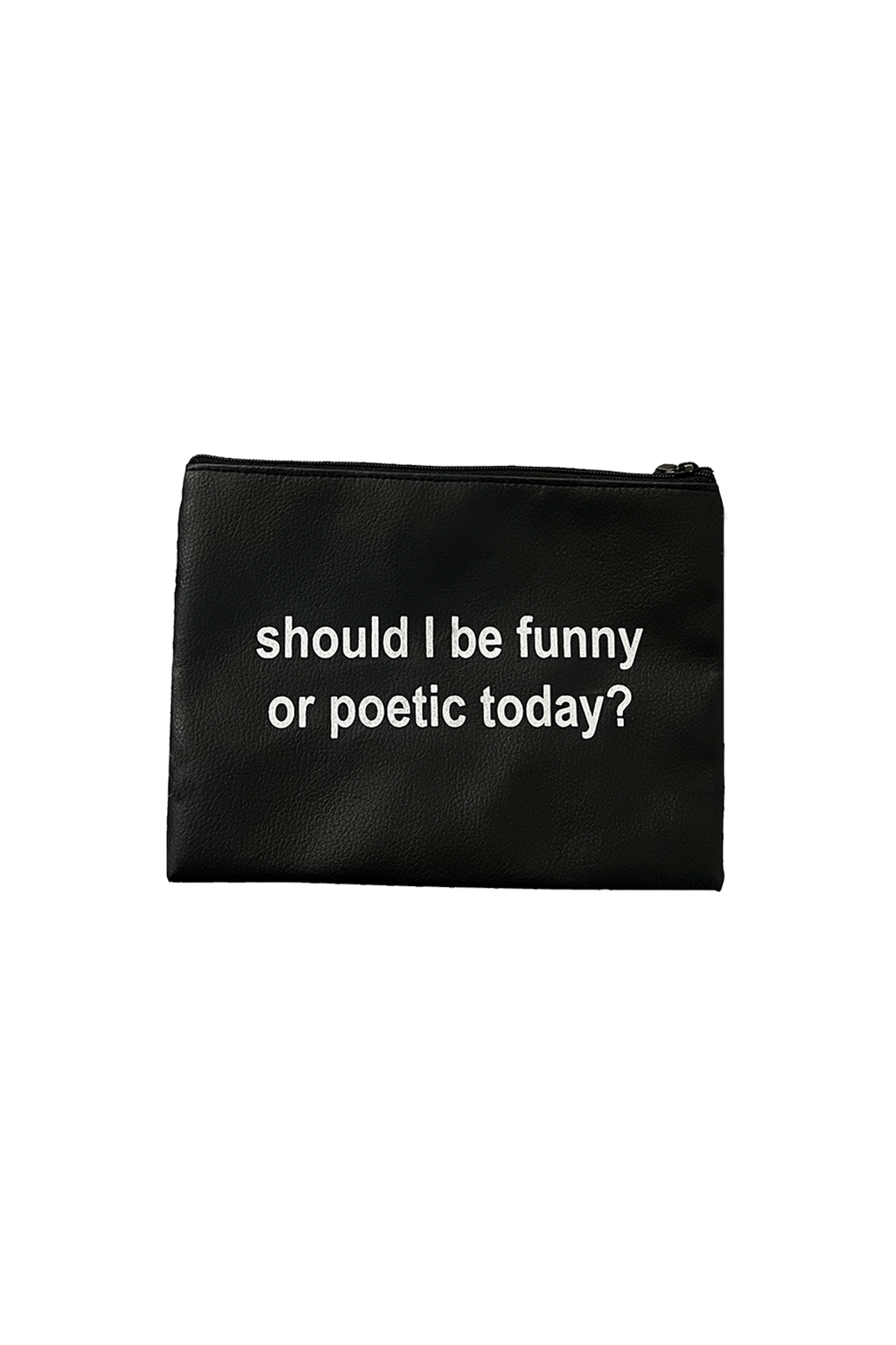 Perfect Pouch Sign The Perfect Pouch – Faux Leather Graphic Makeup Bag | OGBFF