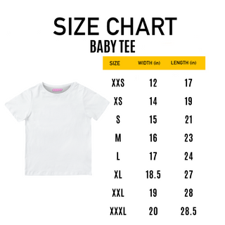 SIGN FROM GOD IM HOT BABY TEE / WHITE